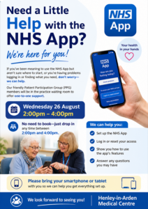Nhs App Training Poster